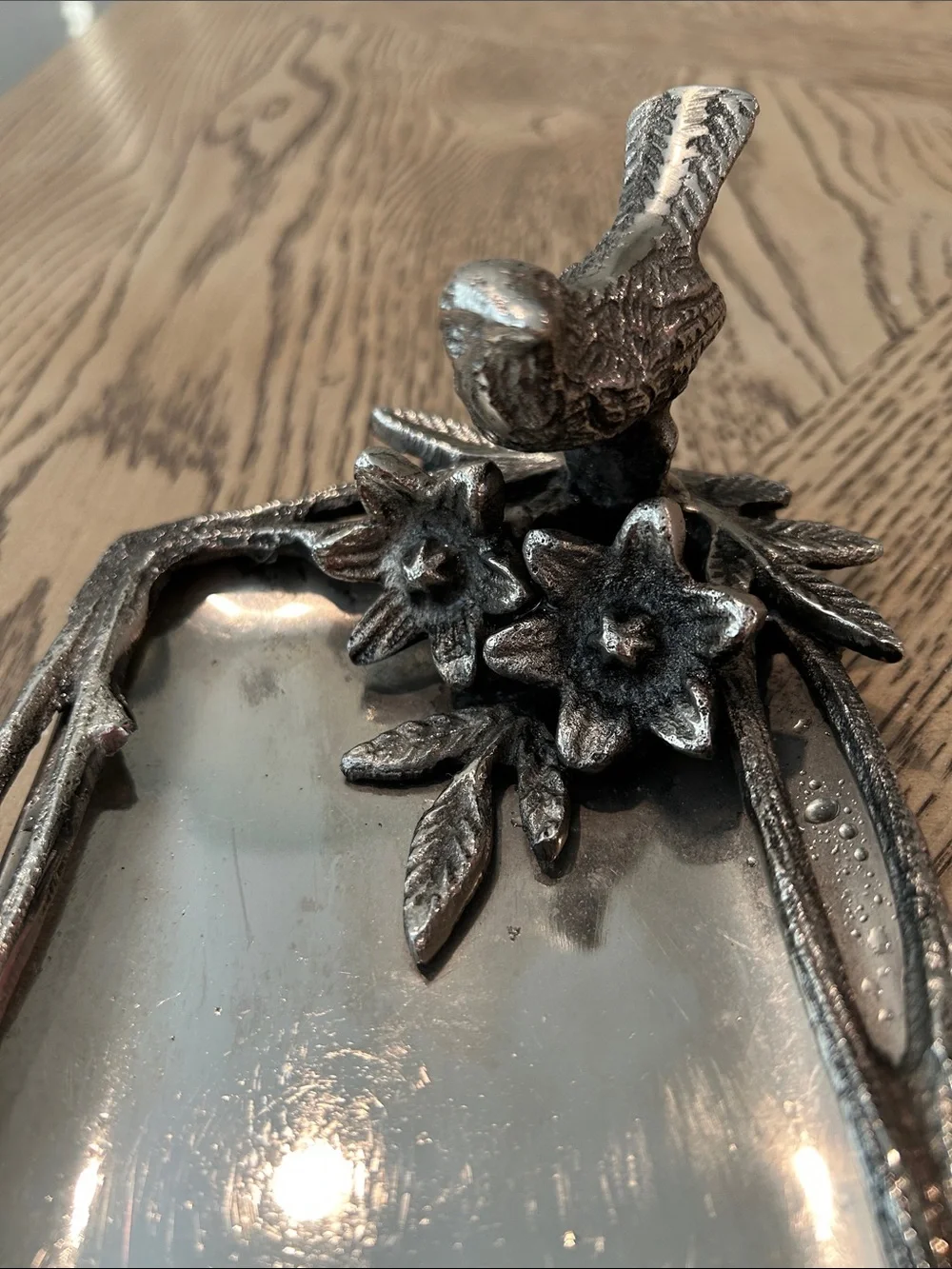Star Home Decorative Bird Tray - Elegant Home Accent